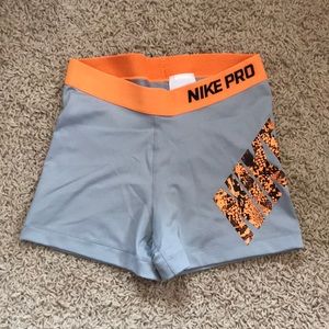 Nike Pro 3” spandex shorts
